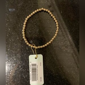New w tags enewton design classic gold 4mm bead bracelet